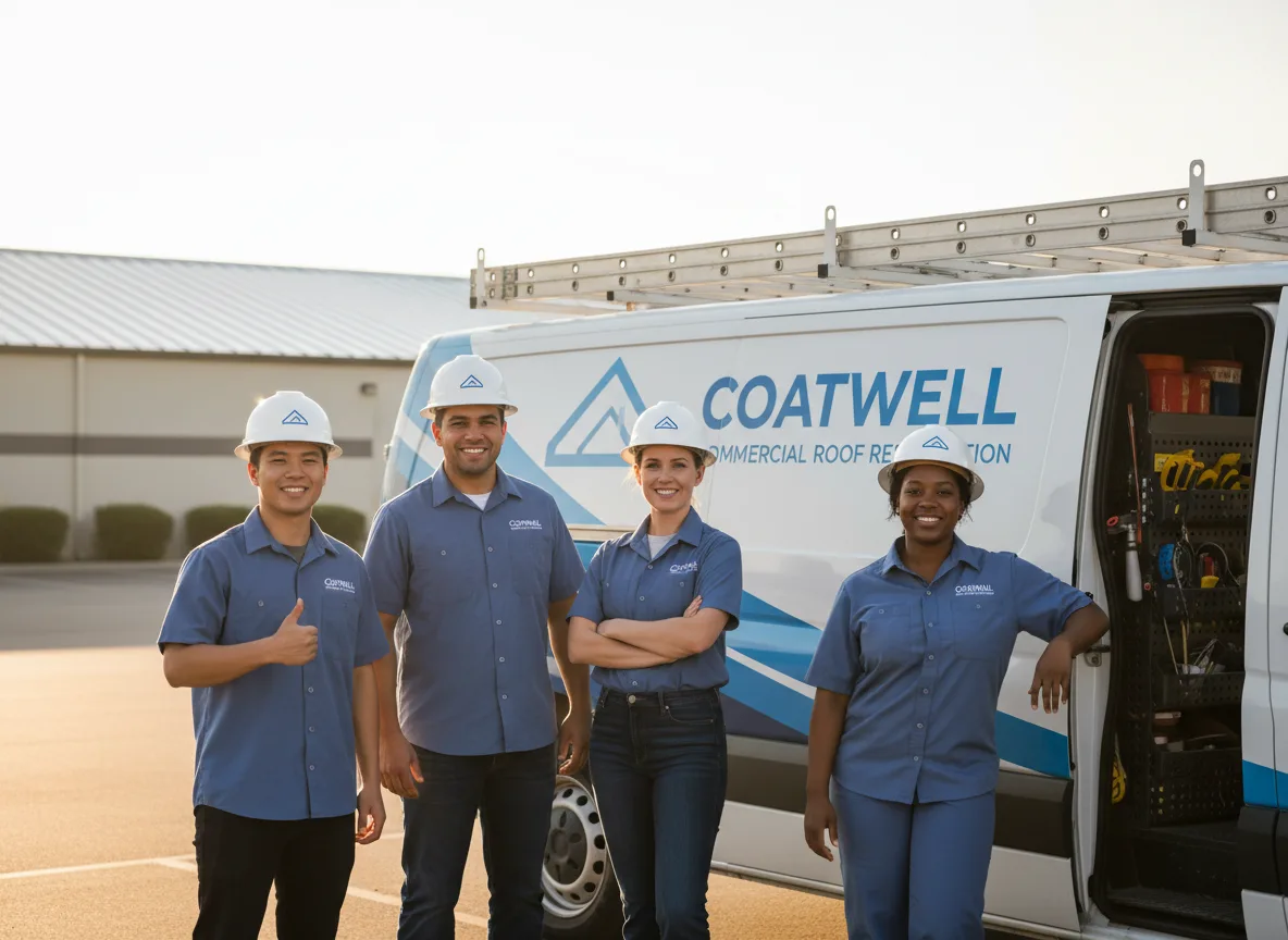 Commercial roof coating company in Alvarado, MN